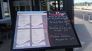 Cafe De La Baie menu