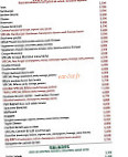 Chez Silvio menu