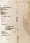 Le Moulin Vert menu