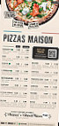 Pizza Cosy menu