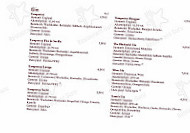 Sternbar menu