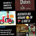 Dulce's Coffee inside