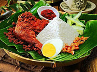 Nasi Lemak Bamboo (inanam) food