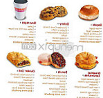 Dunkin' menu