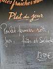 Le Panier menu