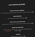 Restaurant la boussole menu