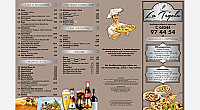 Pizzeria La Tegola menu