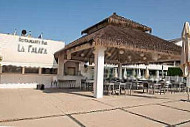 La Palapa Beach outside