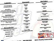 Full Belli Deli menu