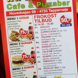 Tappernøje Pizzaman Menu