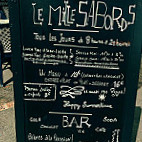 Le Mille Sabords menu