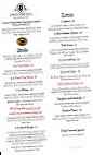 Finley Point Grill menu