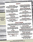 Jackson Creek Saloon menu