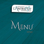 L'antrepot menu