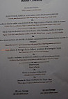 Le Grangousier menu