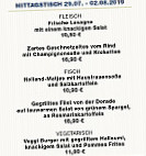 Kogge menu