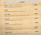 L'imprévu menu