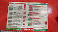 Beny's Pizza menu