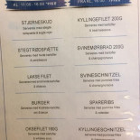 Sondervig Steakhouse Fisk Menu
