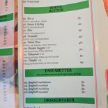 Paradiso Pizzaria Og Kebab Menu