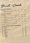 Bellini menu