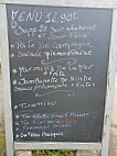 La Fregate menu