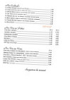 Le Marronnier menu