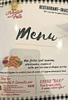 L'authenticite De La Frite menu