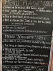 La Maison du Puits menu