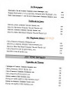 Le Bistrot Du Chateau menu