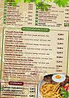 Pouss'café menu