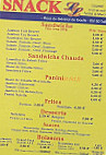 Le Snack Pizza Ll menu