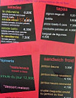 Snack Resto Domaine De Beaulieu menu