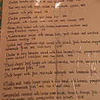 Reina Mora menu