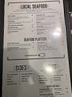 Miller's Seafood Steak House menu