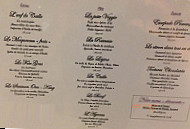 Le Saint Michel menu