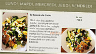 Qu’est-ce Qu’on Mange menu