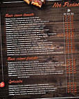 Hasta La Pizza menu