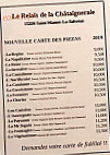 Le Relais De La Châtaigneraie menu