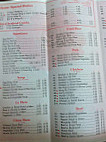 China One menu