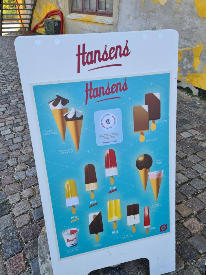 Kystens Perle Menu