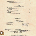 Piazza Navona Menu