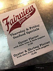 The Fairview Dairy Bar menu