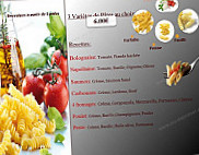 Piz'a Nostra menu