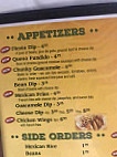 La Fiesta Mexican Grill menu