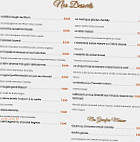 A La Charrue menu