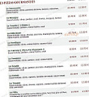 Le Kiosque à Pizzas menu