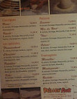 Paillen'four Pizzeria menu