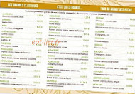 Pizzeria Les Oliviers menu