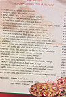 Cap Au Sud Pizzeria menu